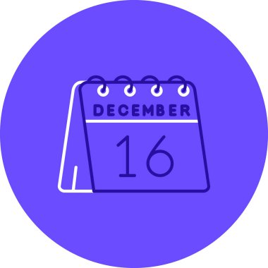 Takvim. Web simgesi basit illüstrasyon