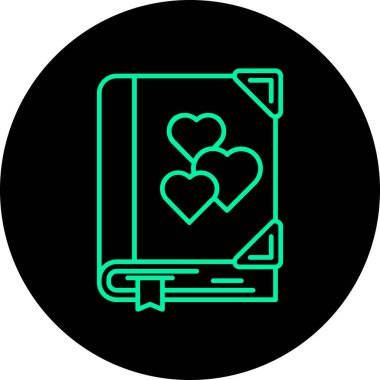 Moda tarzı izole edilmiş arkaplanda aşk simgesi