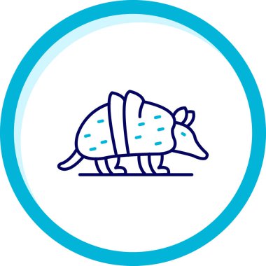 Hayvan ikon çizgisi ikonu güzel hayvan elementinin vektör illüstrasyonu da hayvan simgesi olarak kullanılabilir. Web ve yazdırma tasarımı için işaret simgesi ögesi