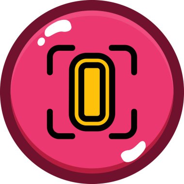 Bilardo mu? Web simgesi basit illüstrasyon