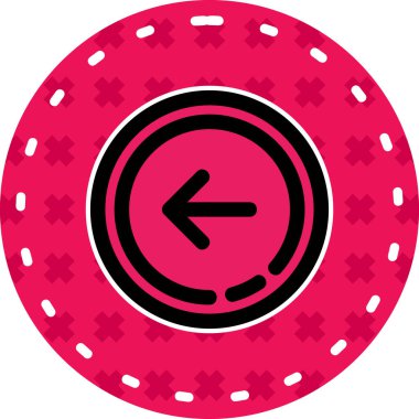 Bir kumarhane simgesinin vektör illüstrasyonu