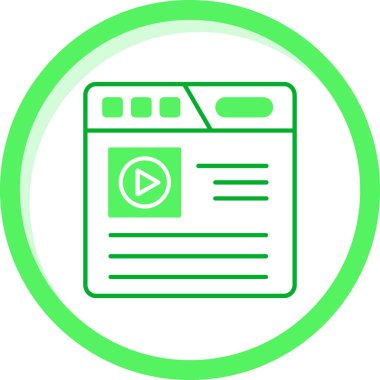 seo modern simgesinin vektör illüstrasyonu