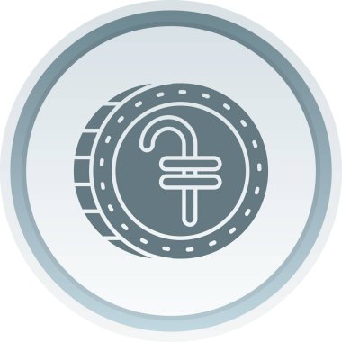 Eşsiz Mıknatıs Vektör Satırı Simgesi