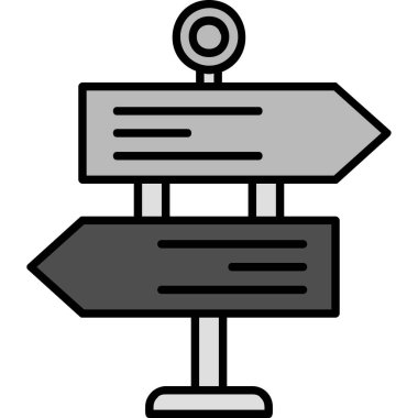 ok yönü yön simgesi