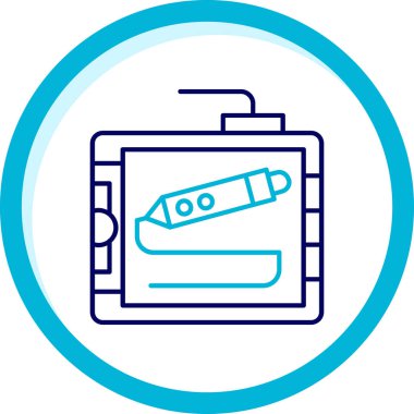 Modern b 'nin vektör illüstrasyonu eksik simgesi