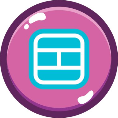 Modern b 'nin vektör illüstrasyonu eksik simgesi