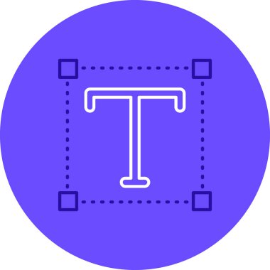 Modern b 'nin vektör illüstrasyonu eksik simgesi