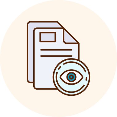 Web renk simgesi. Vektör çizim