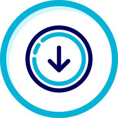 ok simgesi, vektör illüstrasyonu