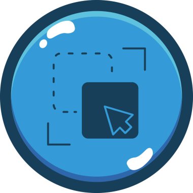 seo modern simgesinin vektör illüstrasyonu