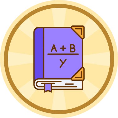 Moda tarzı izole edilmiş arkaplanda kitap simgesi