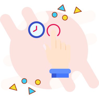 Elle izlenen zaman simgesi