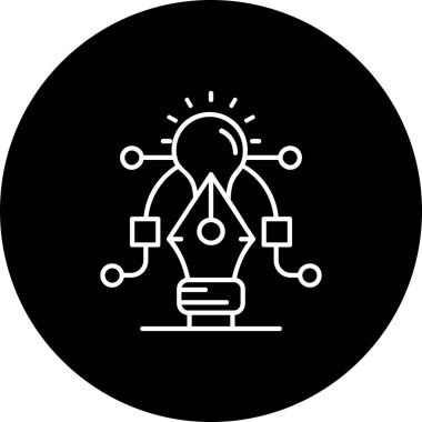 Seo simgesinin vektör illüstrasyonu