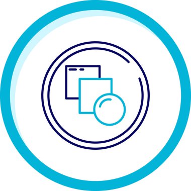 Dosya. Web simgesi basit illüstrasyon