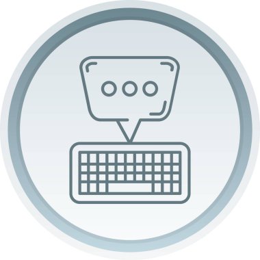 Bilgisayar faresi. Web simgesi basit illüstrasyon