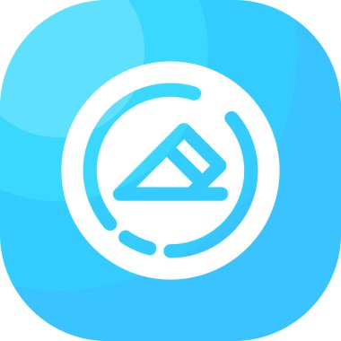 Bir simgenin vektör illüstrasyonu