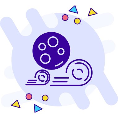 hayvan cilt bakımı simgesi - taslak biçimi