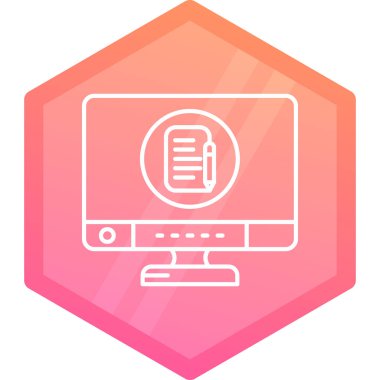 seo modern simgesinin vektör illüstrasyonu