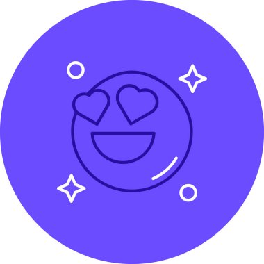 emoji simgesinin vektör illüstrasyonu