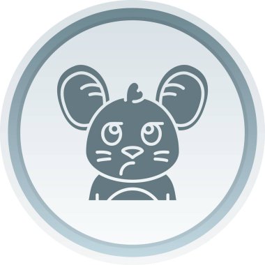 hayvan fare vektör simgesi