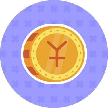 Beyaz arkaplanda izole edilmiş para birimi simgesi. para birimi sembolü