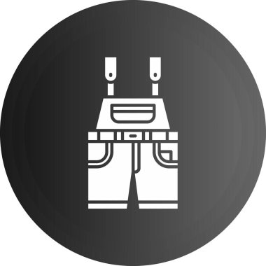 Modern b 'nin vektör çizimi dalış simgesinden yoksundur