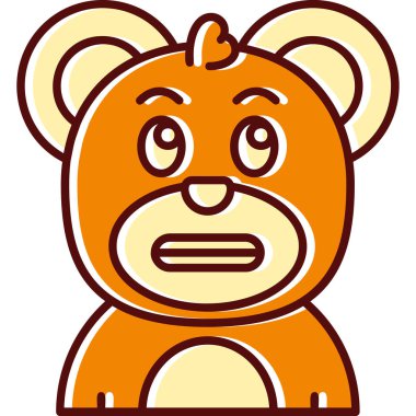 şirin maymun kafası simgesi