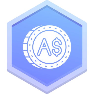 Satır renk çizgisi içinde rozet vektör simgesi