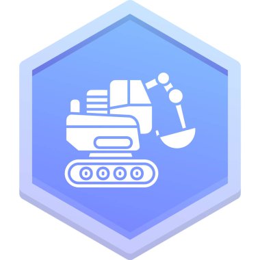 robotik kol modern vektör simgesi tasarımı