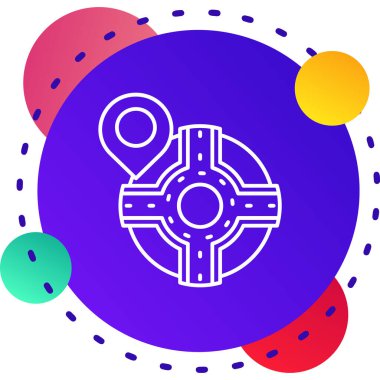 beyaz arkaplanda izole edilmiş pusula ve güneş simgesi. Rüzgâr yön bulma sembolü. Rüzgar gülü işareti. Renkli taslak konsepti. vektör