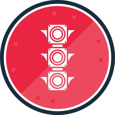 Modern b 'nin vektör illüstrasyonunda müziğin eksik simgesi