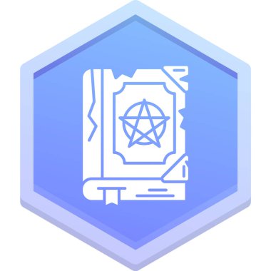 Sihirli ikon vektör çizimi