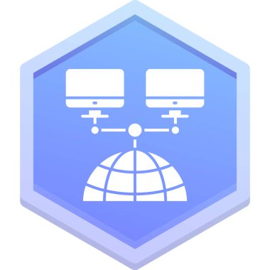 Ağ web simge vektör çizim