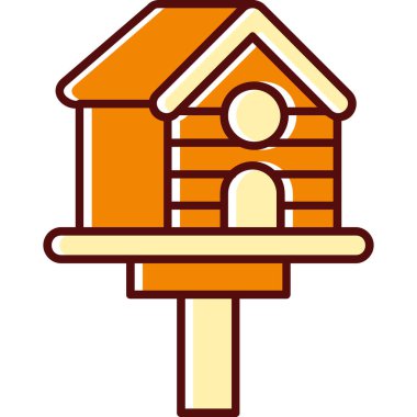 ev simgesi vektör illüstrasyonu