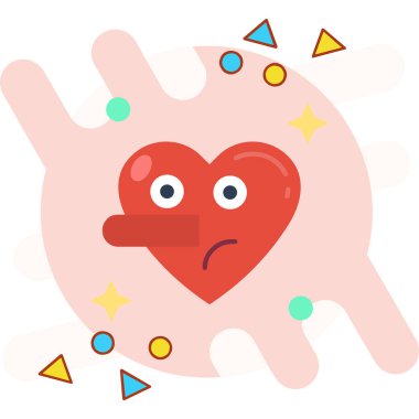 emoji simgesi olan kalp