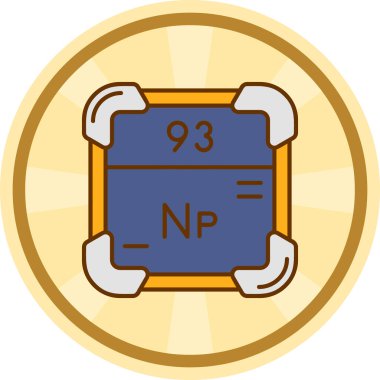 Modern bir simgenin vektör illüstrasyonu