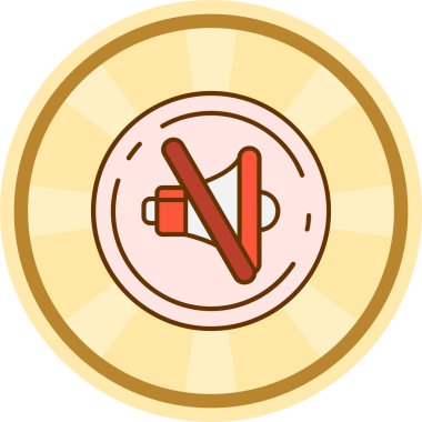 - Hayır. Web simgesi basit illüstrasyon