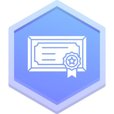 Rozet Simgesi Moda Biçiminde İzole Arkaplan