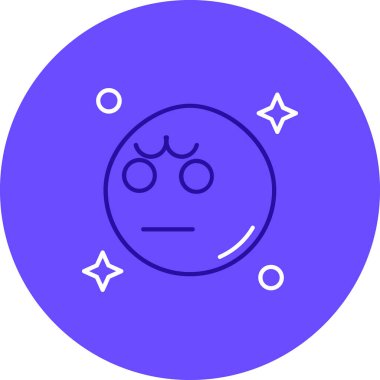 vektör emoji simgesi çizimi