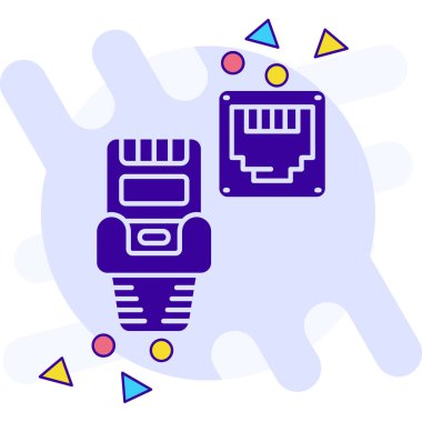 Modern oto tamir simgesinin vektör illüstrasyonu