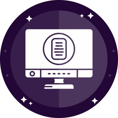 seo modern simgesinin vektör illüstrasyonu