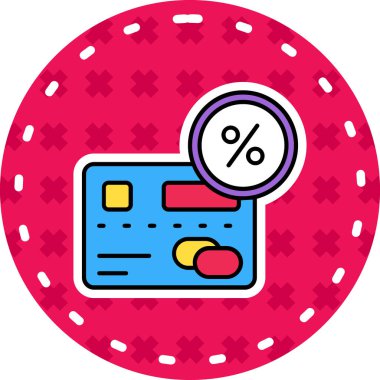 para indirimi simgesi ana hat biçiminde