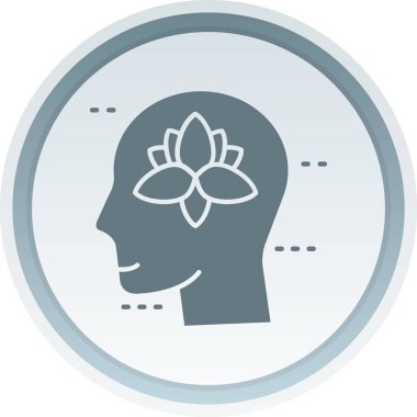 çiçek simgesi, vektör illüstrasyonu