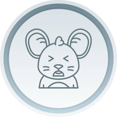 hayvan simgesi vektör illüstrasyonu