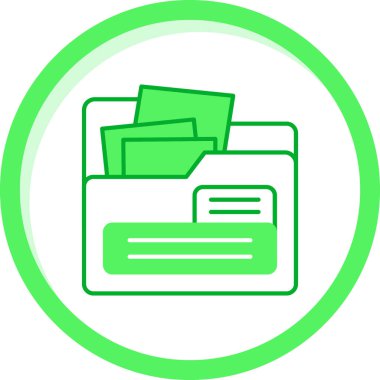 Dosya. Web simgesi basit tasarım