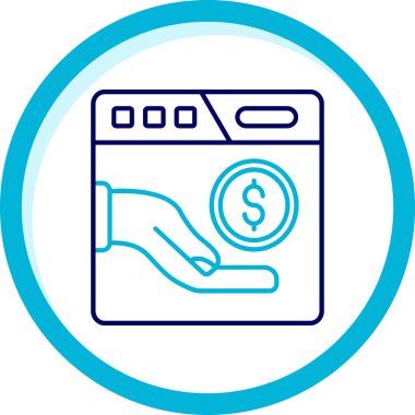 para makinesi simgesi modayla izole edilmiş arkaplan