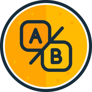 Seo simgesinin vektör illüstrasyonu