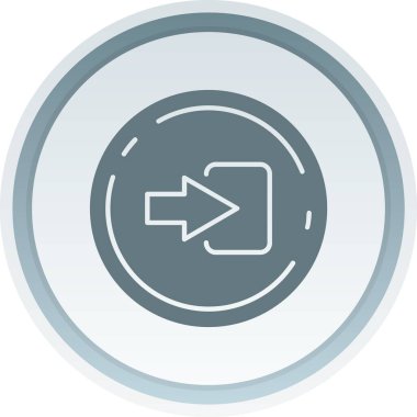 ok simgesi, vektör illüstrasyonu