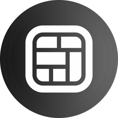 Modern b 'nin vektör illüstrasyon simgesi yok