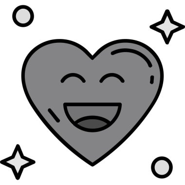 Mutlu emoji simgesini seviyorum.